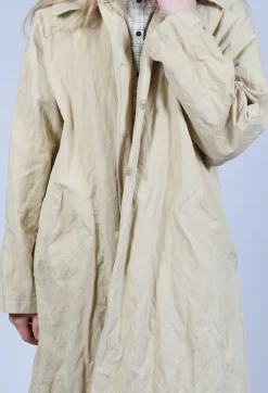 Apuntob Coats^Trench Coat in Honey
