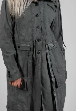 Rundholz Dip Coats^Trench Coat in Pencil Cloud