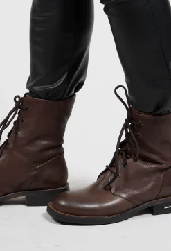 Malloni Boots^Tronchetto Fuco Boots in Moro
