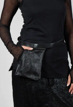 Pal Offner Bags^Trouser Detail Bag in Black