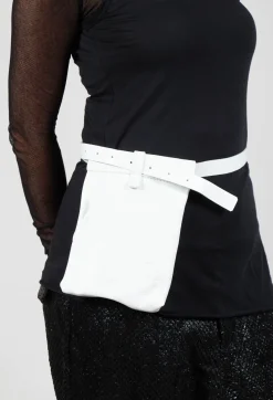 Pal Offner Bags^Trouser Detail Bag in White