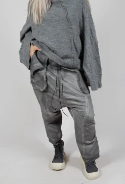 Rundholz Dip Trousers^Trousers with Statement Pockets in Pencil Cloud