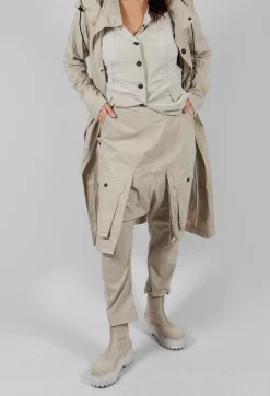 Rundholz Dip Trousers^Trousers with Statement Pockets in Eraser