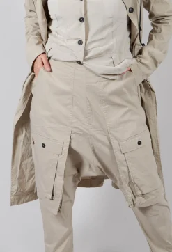 Rundholz Dip Trousers^Trousers with Statement Pockets in Eraser