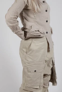 Rundholz Dip Trousers^Trousers with Statement Pockets in Eraser