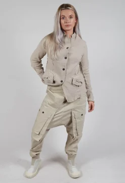Rundholz Dip Trousers^Trousers with Statement Pockets in Eraser