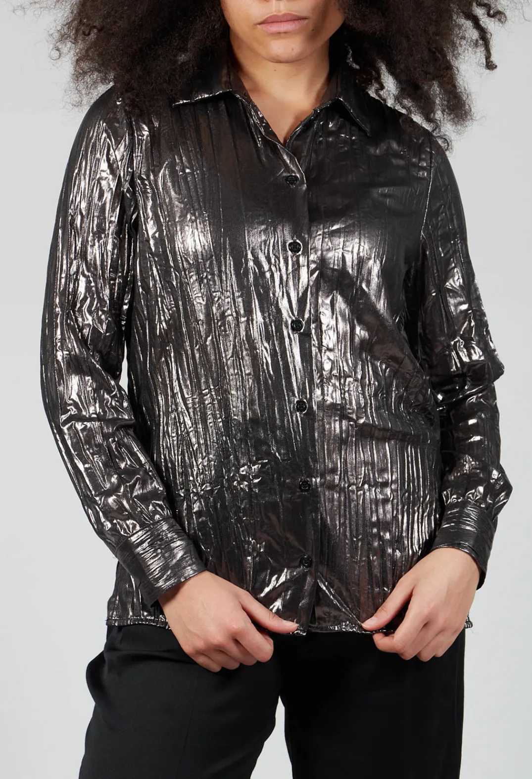 Maliparmi T-shirts^T-Shirt in Nero Black