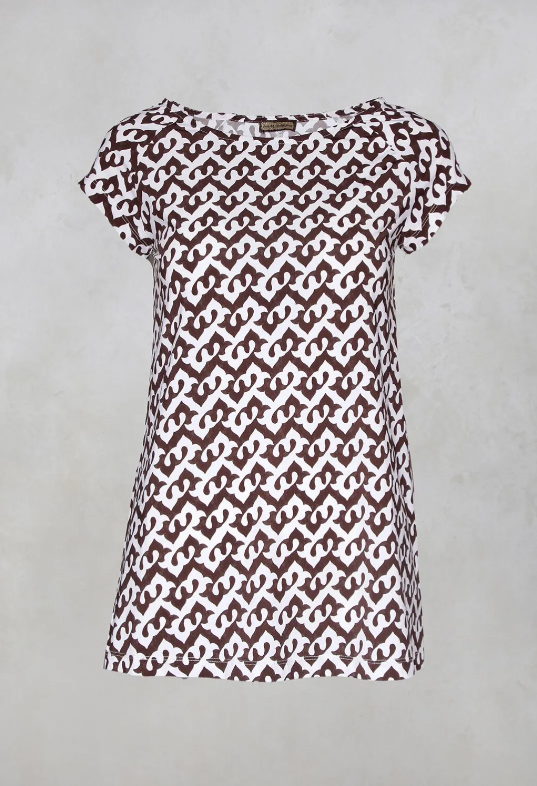 Maliparmi T-shirts^T-Shirt in Testa Moro / Natural