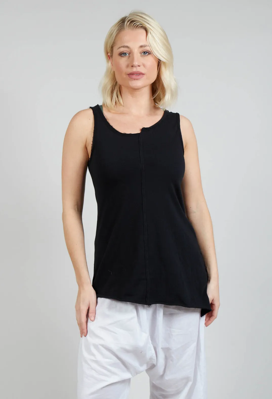 Pal Offner Tops^T-Shirt Overlay Top in Black
