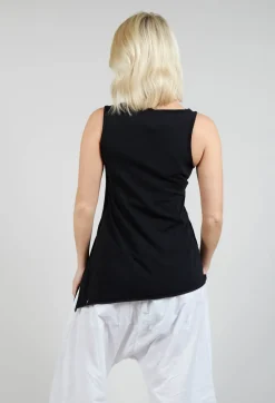 Pal Offner Tops^T-Shirt Overlay Top in Black