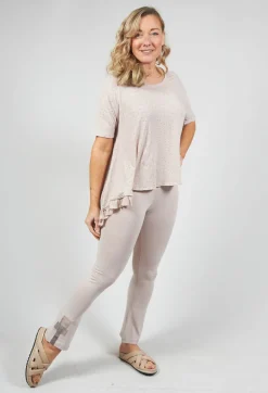 Ewa I Walla Shirts & Blouses^T-Shirt with High Low Hem in Dots