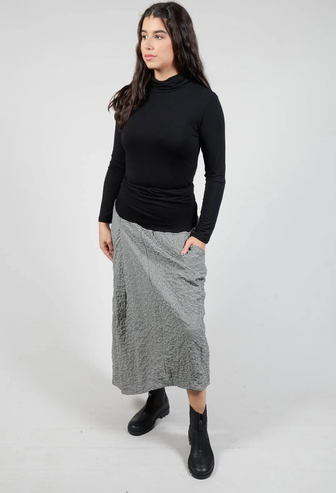 Mama B Skirts^Tula Skirt in Nero