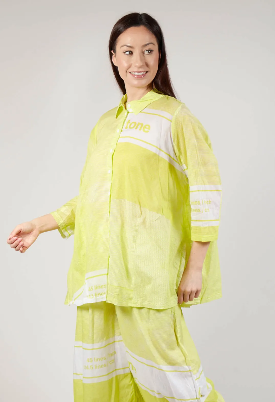 Rundholz Black Label Shirts & Blouses^Tulip Hem Cotton Shirt in Sun Print