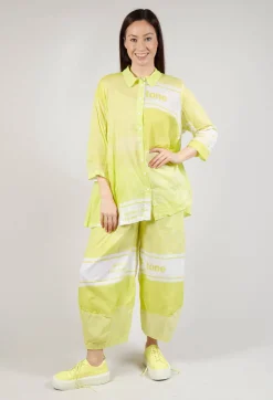 Rundholz Black Label Shirts & Blouses^Tulip Hem Cotton Shirt in Sun Print