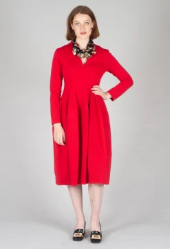 Mei Meij Dresses^Tulip Hem Dress in Marlboro