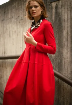 Mei Meij Dresses^Tulip Hem Dress in Marlboro