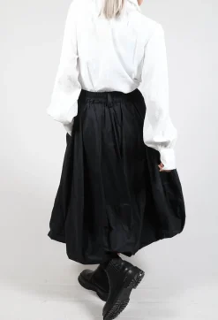 Les Filles d'Ailleurs Skirts^Tulip Shaped Skirt in Black