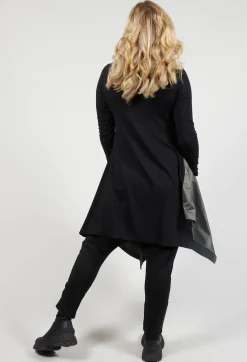 Xenia Design Tops^Tunic Bise In Black Olive Green