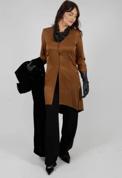 T.ba Shirts & Blouses^Tunic Shirt Dress in Rust