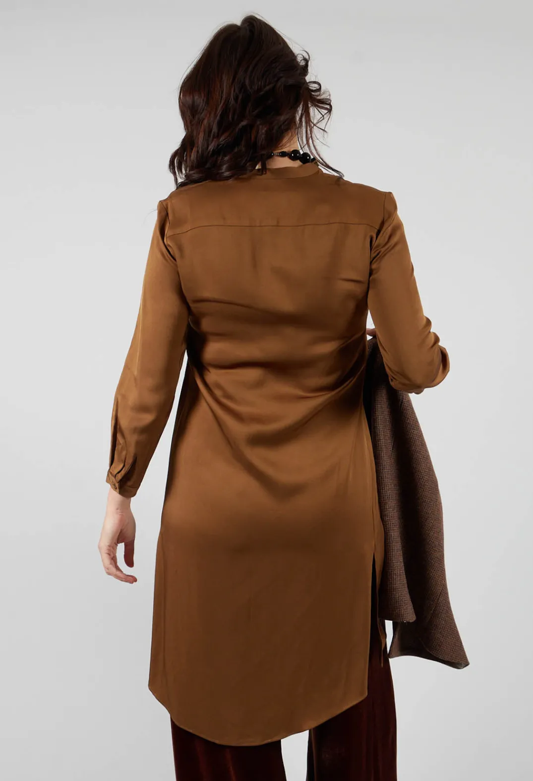 T.ba Shirts & Blouses^Tunic Shirt Dress in Rust