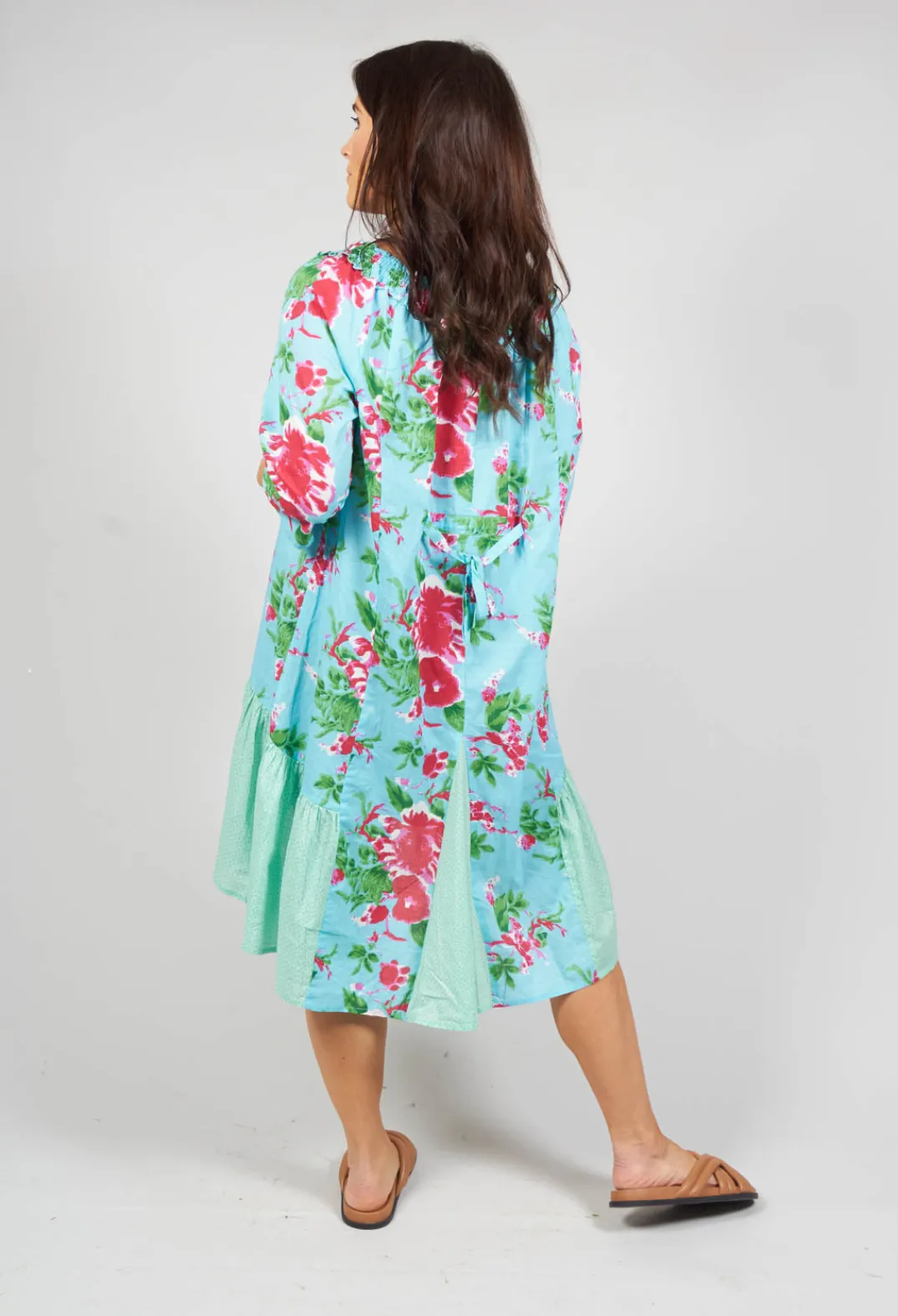 Rhum u0026 Raisin Shirts & Blouses^Tunic with Three Quarter Sleeves in Floral Marie Print