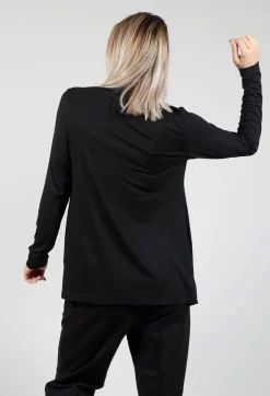 Xenia Design Shirts & Blouses^Turtle Neck Kord Top with Logo in Black