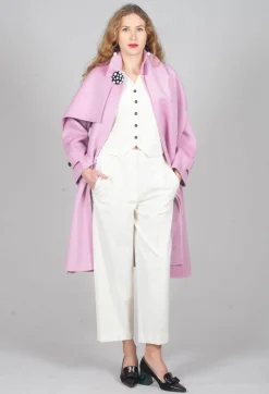 Beatrice B Trousers^Twill Trousers in Cream