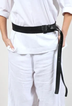 Pal Offner Belts^Twin Belt in Black Firm