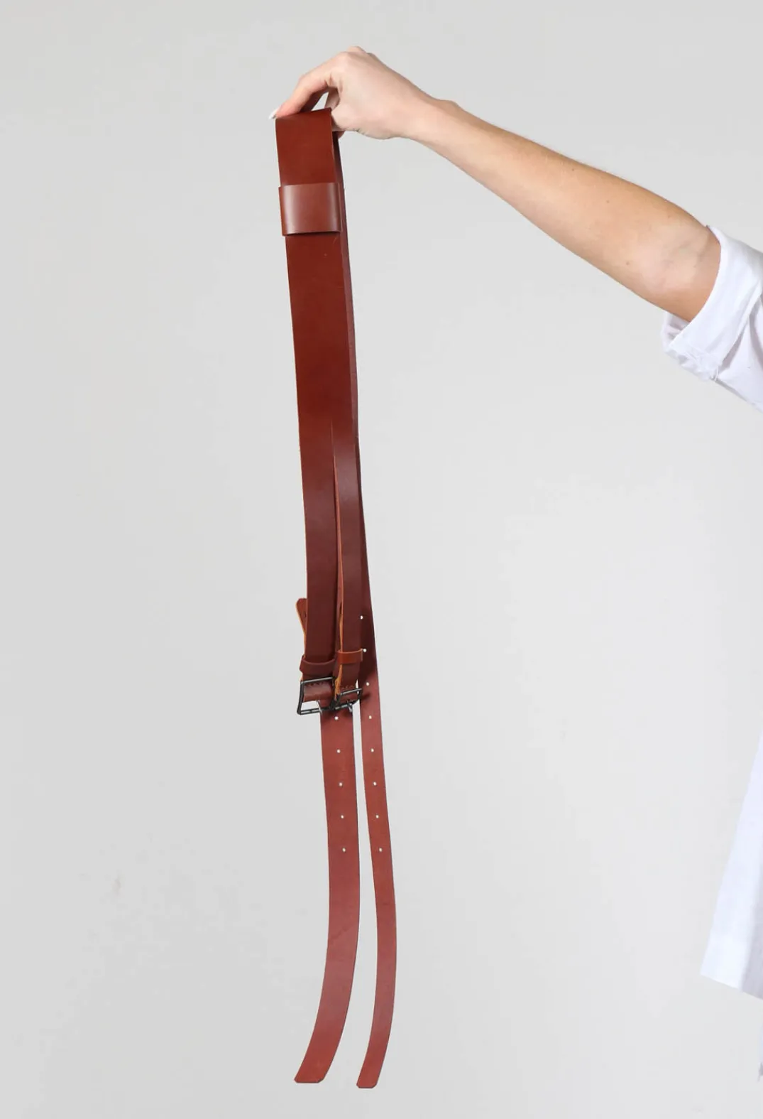 Pal Offner Belts^Twin Belt in Cinnamon