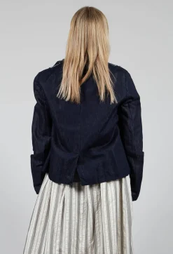 Aequamente Jackets^Two Tone Denim Jacket