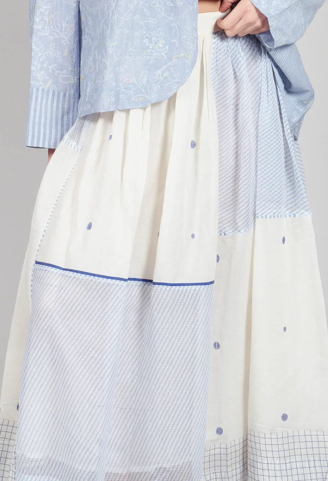 Eka Skirts^Uber Skirt in Ecru