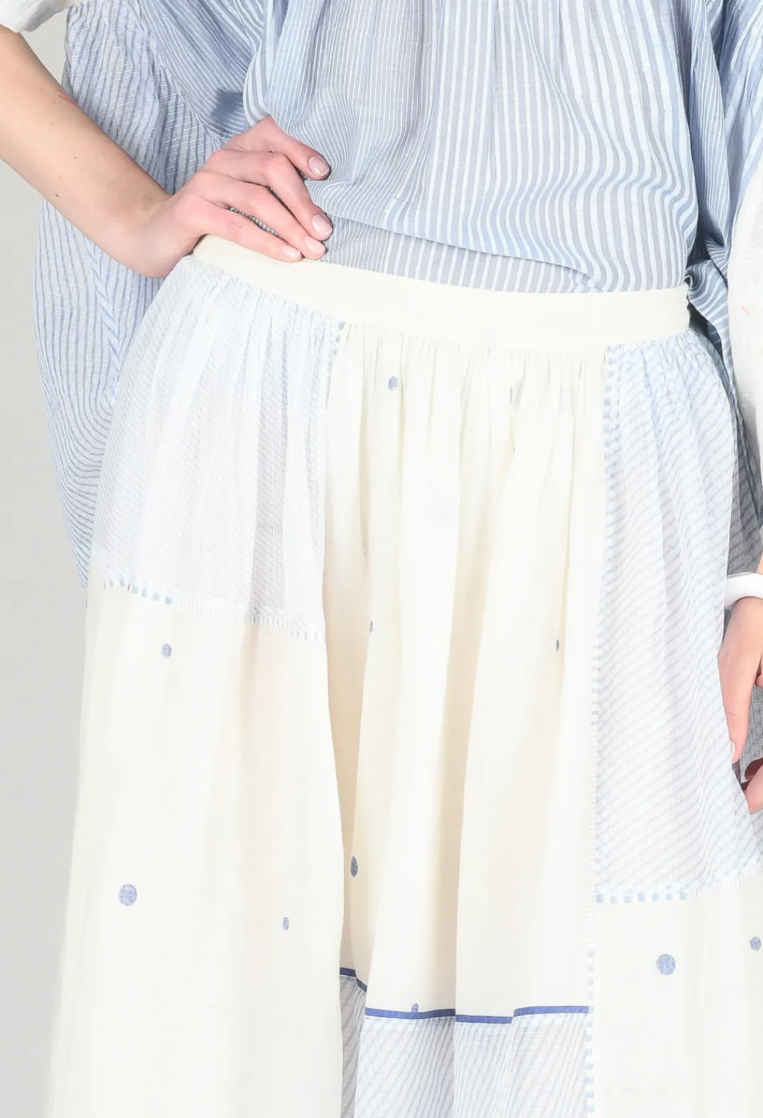 Eka Skirts^Uber Skirt in Ecru