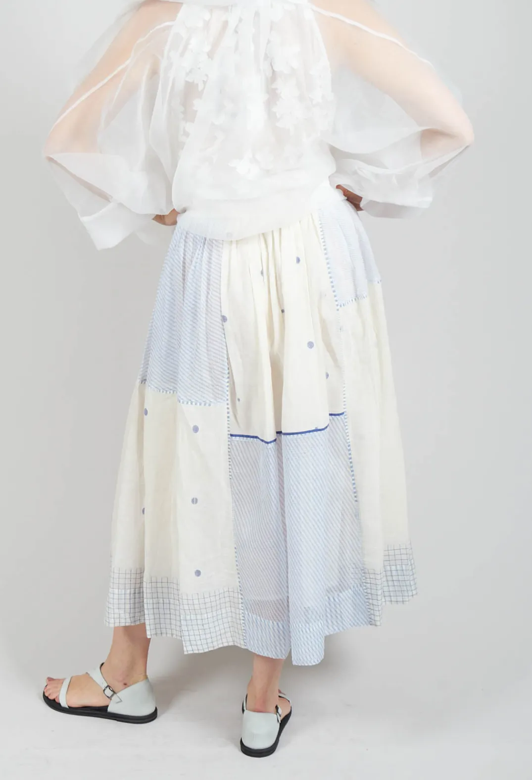 Eka Skirts^Uber Skirt in Ecru