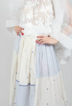 Eka Skirts^Uber Skirt in Ecru