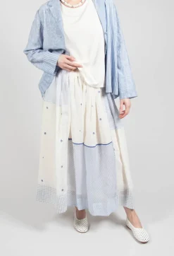 Eka Skirts^Uber Skirt in Ecru