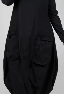 Rundholz Black Label Dresses^Utility Dress with Long Sleeves in Black
