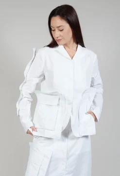 Rundholz Dip Jackets^Utility Jacket in White