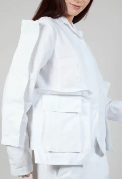 Rundholz Dip Jackets^Utility Jacket in White