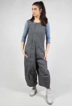 Rundholz Black Label Jumpsuits^Utility Jumpsuit with Zip Detail in Black Check