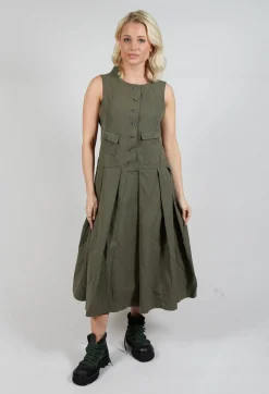Rundholz Black Label Dresses^Utility Style Dress in Camp