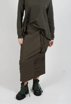 Rundholz Black Label Skirts^Utility Style Pencil Skirt in Jungle