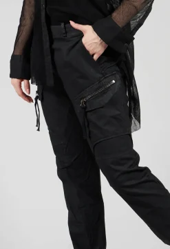 Masnada Trousers^Utility Trousers in Black