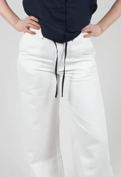 Ecoalf Trousers^Vallsaff Trousers in White