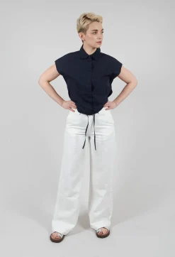 Ecoalf Trousers^Vallsaff Trousers in White