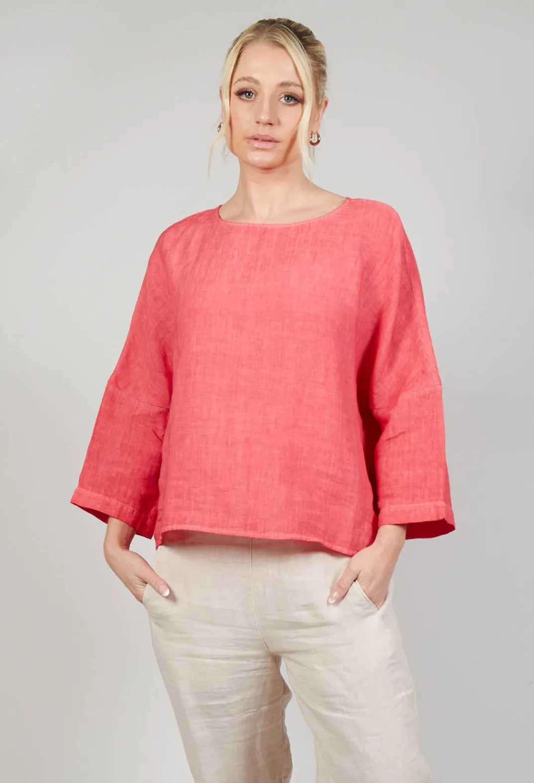 Elemente Clemente Tops^Vari Top in Coral