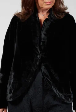 Marc Point Jackets^Velvet Jacket in Black