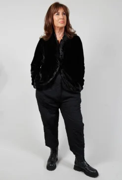 Marc Point Jackets^Velvet Jacket in Black