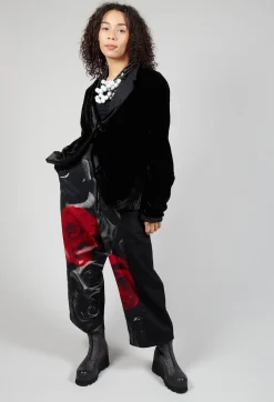 Marc Point Jackets^Velvet Jacket in Black