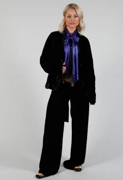 Marc Point Jackets^Velvet Jacket in Black