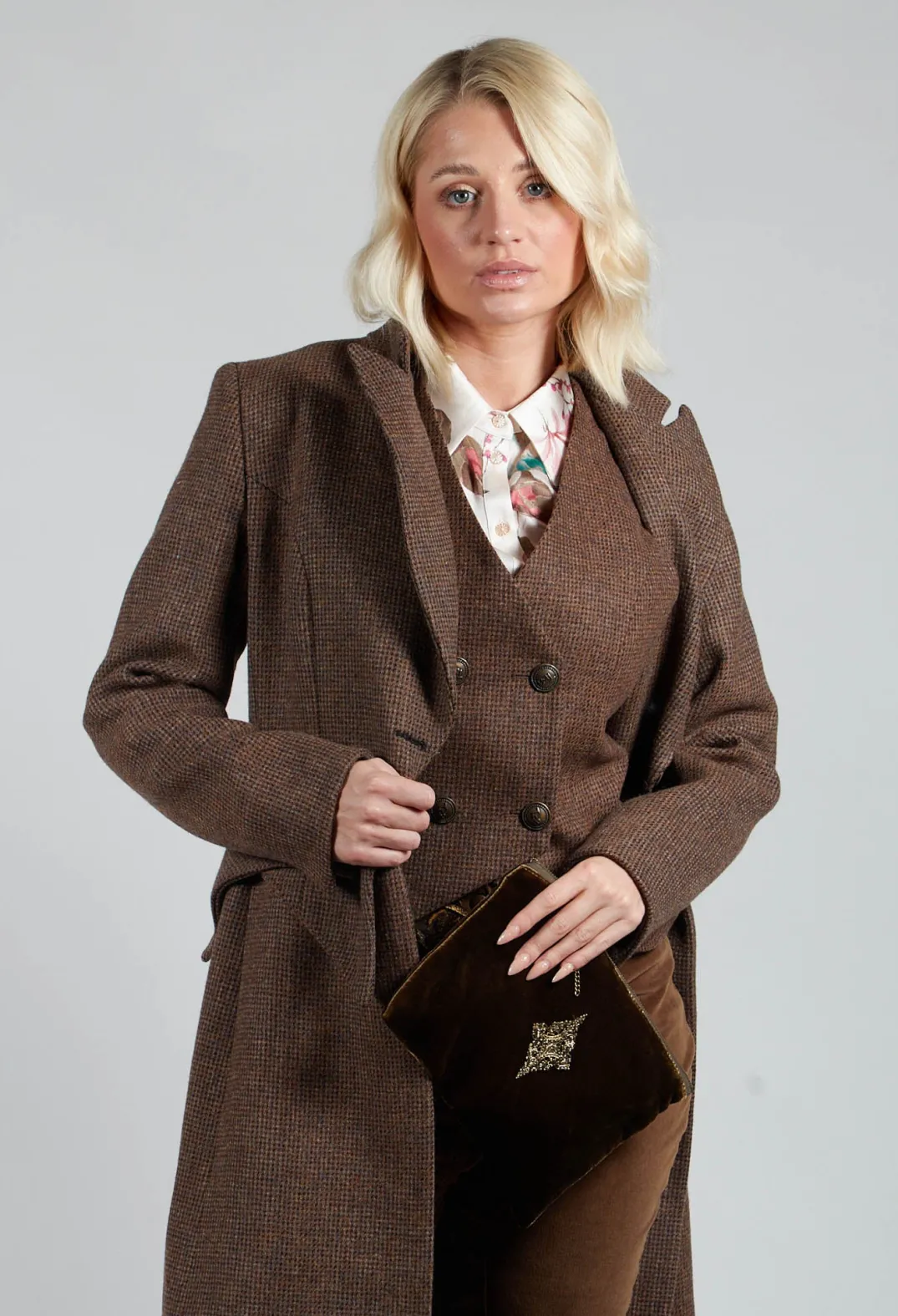 T.ba Coats^Verdi Coat in Tweed